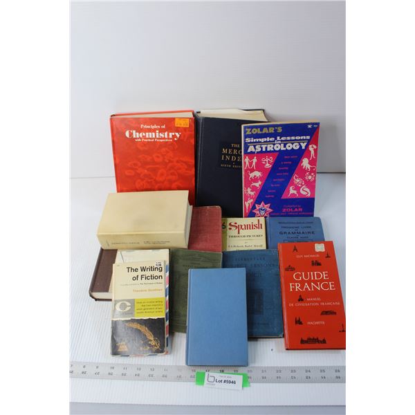 Assorted Books - Languages, Astrology