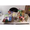 Image 1 : Various Party Favors - Including Easter Cookie Cutters & Tablecloth, Invitations, Banners, Picture F