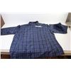 Image 4 : North End - Ladies Blue Plaid Wind Breaker (size small)