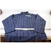 Image 1 : North End - Ladies Blue Plaid Wind Breaker (size XXL)