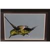 Image 2 : Framed Humming Bird Picture