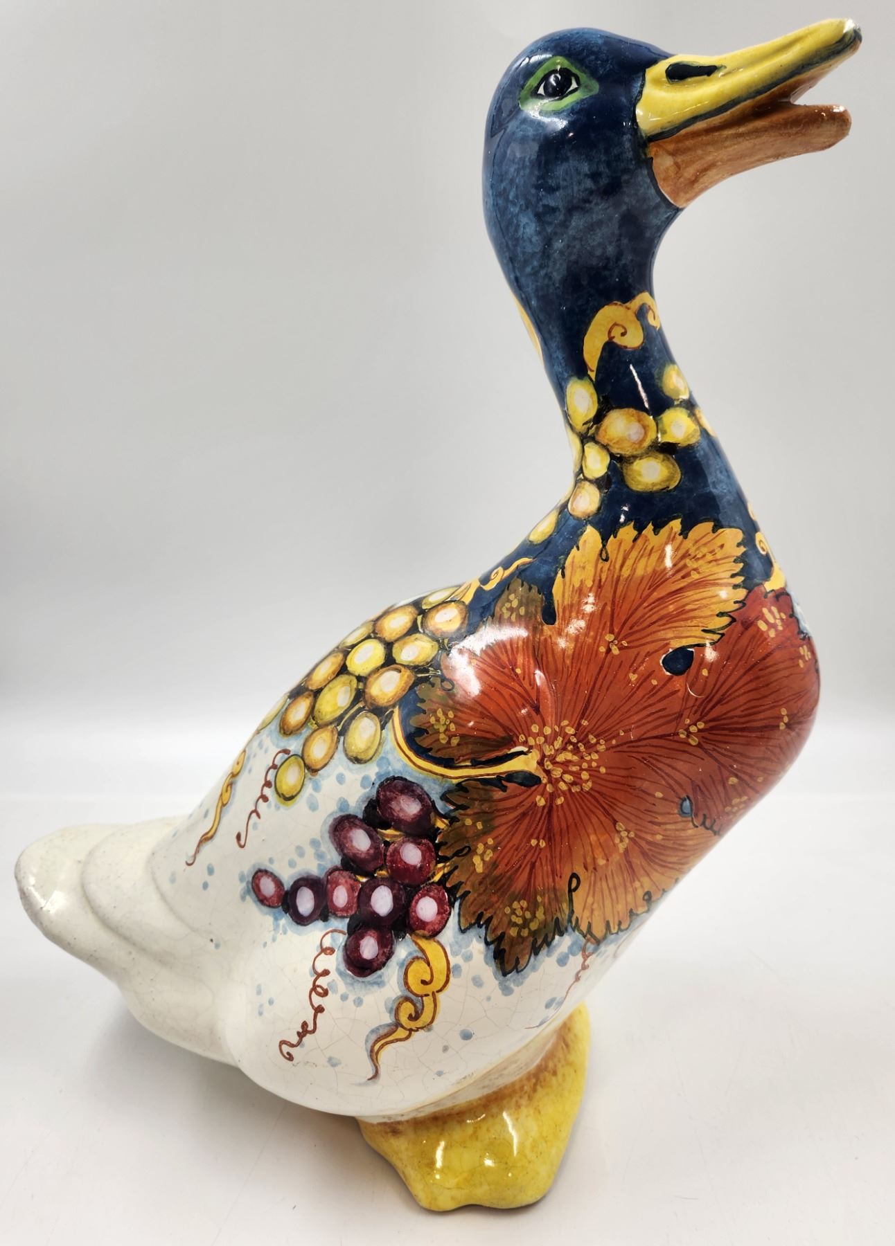 Ceramic Home Decor Duck - Signed Made in Italy 15