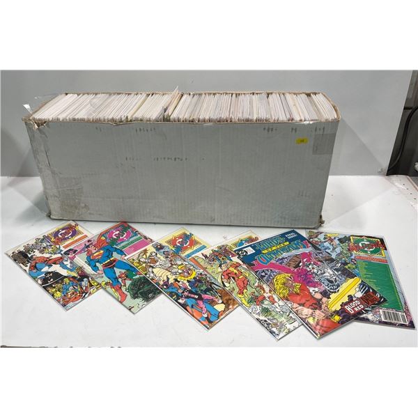 Bulk Lot of Over 100 Comic Books, Many Boarded in Protective Sleeves