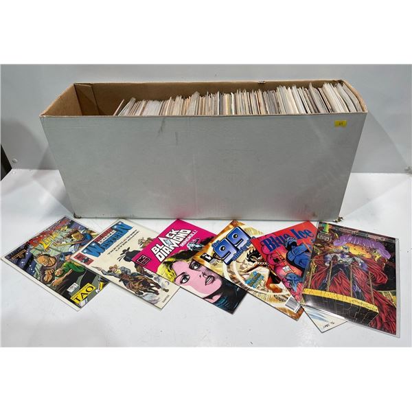 Bulk Lot of Over 100 Comic Books, Many Boarded in Protective Sleeves