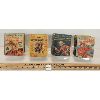 Image 1 : LOT OF 4 - BIG LITTLE BOOKS - INCL ZANE GREY'S KING & MEN OF THE MOUNTED, ETC. 