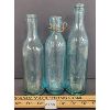 Image 2 : LOT OF 3 - EMBOSSED BOTTLES - INCL MACDONALD & CO, CLARK BROS & ROYAL CITY MINERAL