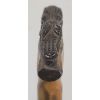 Image 5 : CARVED WOODEN WALKING STICK W/ CROCODILE POMMEL