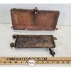 Image 3 : LOT OF 2 - OVEN CLINKER DOOR - FROST & WOOD TOOL BOX LID - CAST IRON