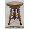 Image 1 : CLAW & BALL FOOTED PIANO STOOL 