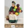 Image 1 : ROYAL DOULTON - THE OLD BALLOON SELLER PORCELAINE FIGURINE