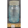 Image 2 : T. EATON DRUG CO. CROWN COLOURED MASON JAR