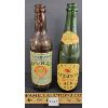LOT OF 2 - EMBOSSED CEL-RAY BEVERAGE & CARLING'S RED CAP ALE BOTTLES