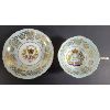 Image 2 : LOT OF 3 - QUEEN ELIZABETH 2 PASSENGER SHIP COLECTIBLES - CRYSTAL TUMBLERS, SHOTGLASS & TEACUPS