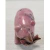 Image 3 : RHODONITE BEAR W/ FISH STATUETTE