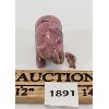 Image 7 : RHODONITE BEAR W/ FISH STATUETTE