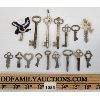 Image 1 : LOT OF 16 - SKELETON KEYS