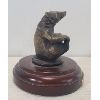 Image 4 : LOT OF 2 - BRONZE SIGGY PUCHTA SCULPTURE & BIRDS EYE TRINKET BOX 