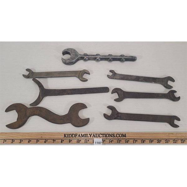 LOT OF 7 - CPR & CANPACRY DBL END WRENCHES 