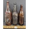 Image 3 : LOT OF 3 - AMBER BLOB TOP BOTTLES - INCL COPLAND BREWING & REINHARDT & CO'S, ETC.