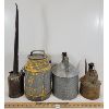 Image 2 : LOT OF 4 - CPR & NYCS OILER & OIL CANS 