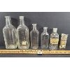 Image 1 : LOT OF 6 - CHEMIST BOTTLES - INCL TAMBLYN, W.H. FIELD & BURDOCK BITTERS, ETC.