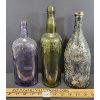 Image 1 : LOT OF 3 - LIQUOR BOTTLES - INCL WILSON'S WINE & OLD IRISH WHISKEY, ETC.