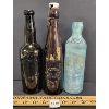 Image 1 : LOT OF 3 - EMBOSSED BOTTLES - INCL WEISS BREWERY & G. ERNE'S, ETC.