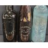 Image 2 : LOT OF 3 - EMBOSSED BOTTLES - INCL WEISS BREWERY & G. ERNE'S, ETC.