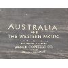 Image 2 : VINTAGE PULL DOWN SCHOOL MAP OF AUSTRALIA AND THE WESTERN PACIFIC