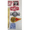 Image 2 : LOT OF 13 - MISC RAILWAY PATCHES & 1966 BRASS IN MEMORY OF SIGN
