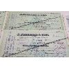 Image 2 : LOT OF 12 - J. FREEDMAN & SON CANCELLED CHEQUES - JAMES SMART MFG INVOICES