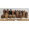 Image 1 : LOT OF 17 - STONEWARE INK BOTTLES