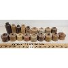 Image 2 : LOT OF 18 - STONEWARE INK BOTTLES