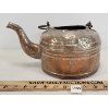 Image 2 : COPPER KETTLE W/ WOODEN HANDLE