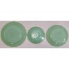 Image 3 : LOT OF 12 - FIRE KING JADEITE PLATES, SAUCERS & COFFEE MUGS