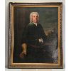 Image 1 : "DISTINGUISHED GENTLEMAN" - FRAMED OIL ON CANVAS