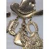 Image 2 : LOT OF 3 - PAIRS OF SILVER TONED EARRINGS