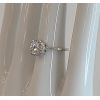 Image 2 : MOISSANITE SS 1.00CT ENGAGEMENT RING - GRA CERTIFIED 