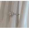 Image 2 : MOISSANITE SS 1.00CT ENGAGEMENT RING - GRA CERTIFIED 