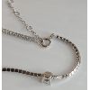 Image 2 : MOISSANITE SS 0.75CT TENNIS BRACELET - GRA CERTIFIED
