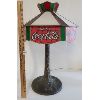 Image 2 : STAINED GLASS COCA - COLA TABLE LAMP 