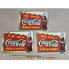 Image 1 : LOT OF 3 - COCA-COLA REPO SST TIN SIGNS