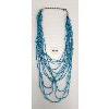 Image 1 : TURQUOISE BEAD NECKLACE