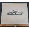 Image 1 : "R.M.S SEGWUN" SIGNED PRINT BY ALLAN BECKLEY