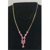 Image 1 : WOMEN'S 10K GOLD RUBY / DIAMOND NECKLACE