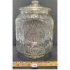 Image 8 : PLANTER'S PEANUTS EMBOSSED JAR W/ LID
