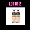 Image 1 : LOT OF 2 - ALMAY COLORSTAY NATURAL FINISH 24 HRS SPF 20 #130 PORCELAIN NORMAL/DRY SKIN