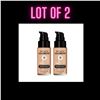 Image 1 : LOT OF 2 - ALMAY COLORSTAY MATTE FINISH 24 HRS SPF 15 #200 NUDE COMBINATION/OILY SKIN