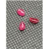 Image 2 : LOT OF 3 TESTED SPINEL OVAL CABACHON GEMSTONES