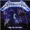 Image 1 : Metallica signed Ride The Lightning album